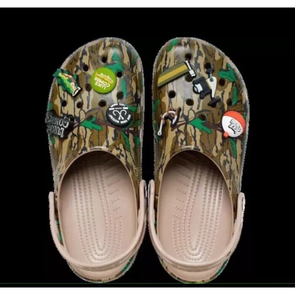 LUKE COMBS X CROCS Bootlegger CLASSIC CLOG Mossy Oak Camo Mens 4 Womens 6